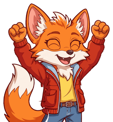 Justy, the Just List fox